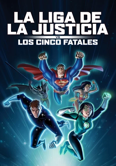 ver La Liga de la Justicia vs los cinco fatales